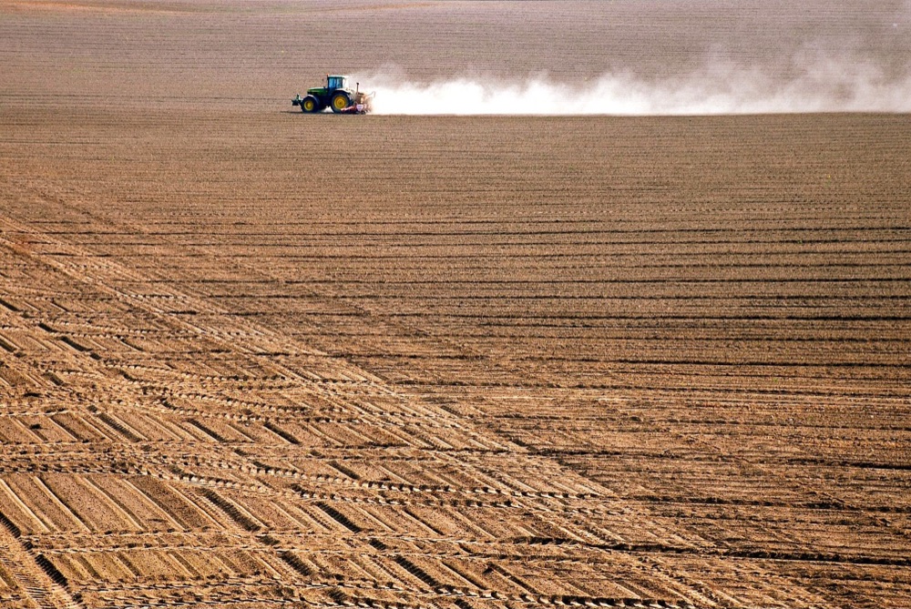 Land ploughing and soil preparation